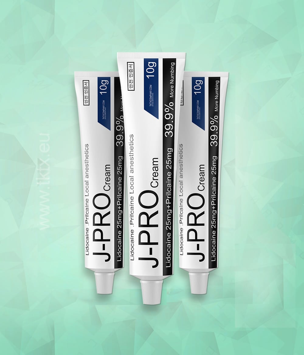 J Pro Numbing Cream with Lidocaine